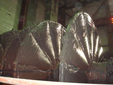 Дисковый вакуум фильтр